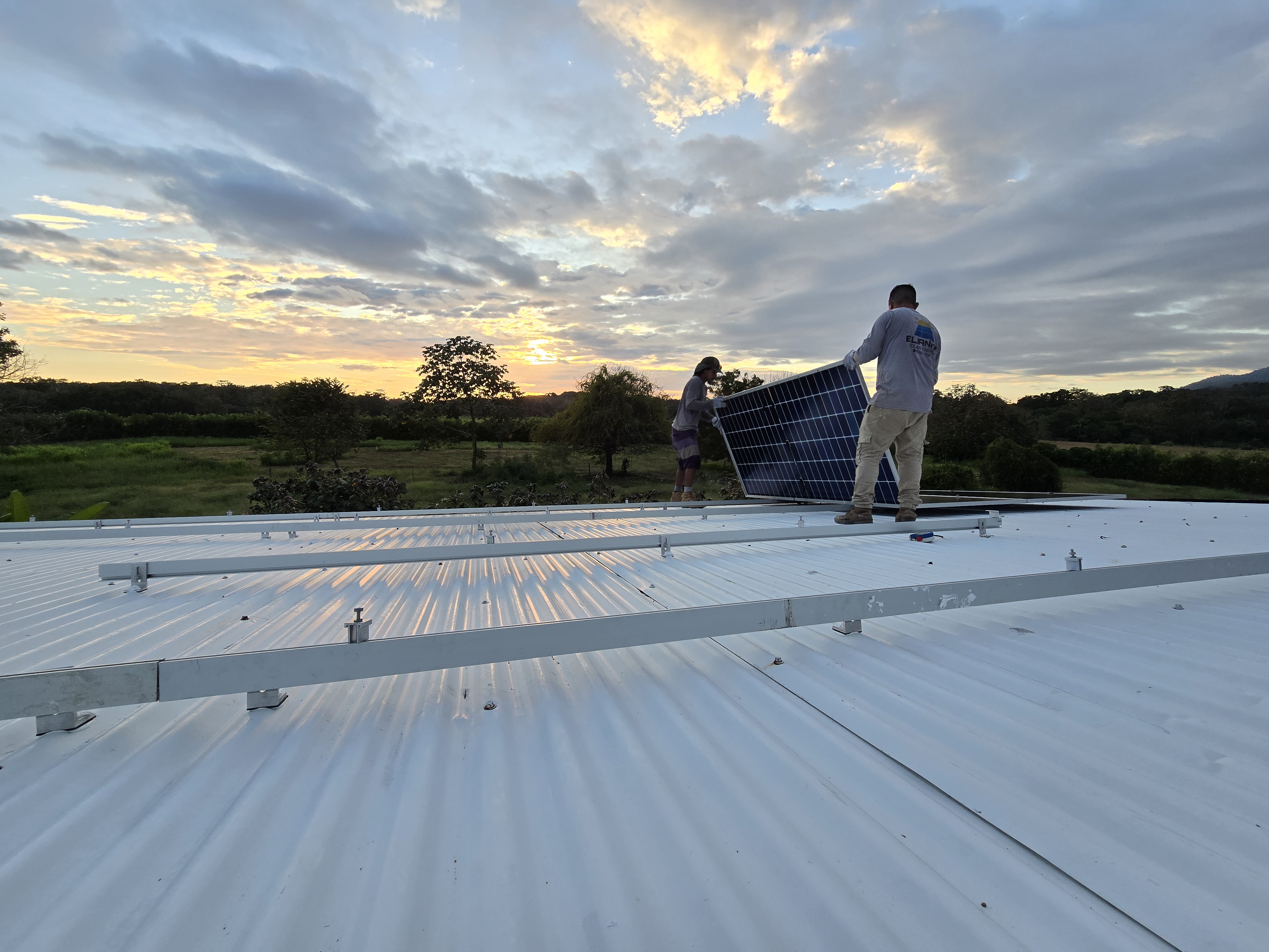Photo of solar panel