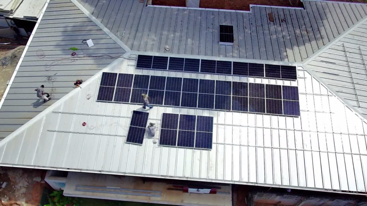 Photo of solar panel